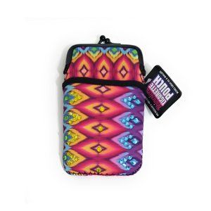 Rhinestone Design Neoprene Cigarette Pouch